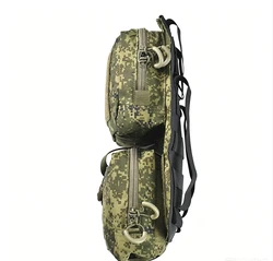 Chaleco táctico EMR Little Green Man nailon, respaldo extraíble