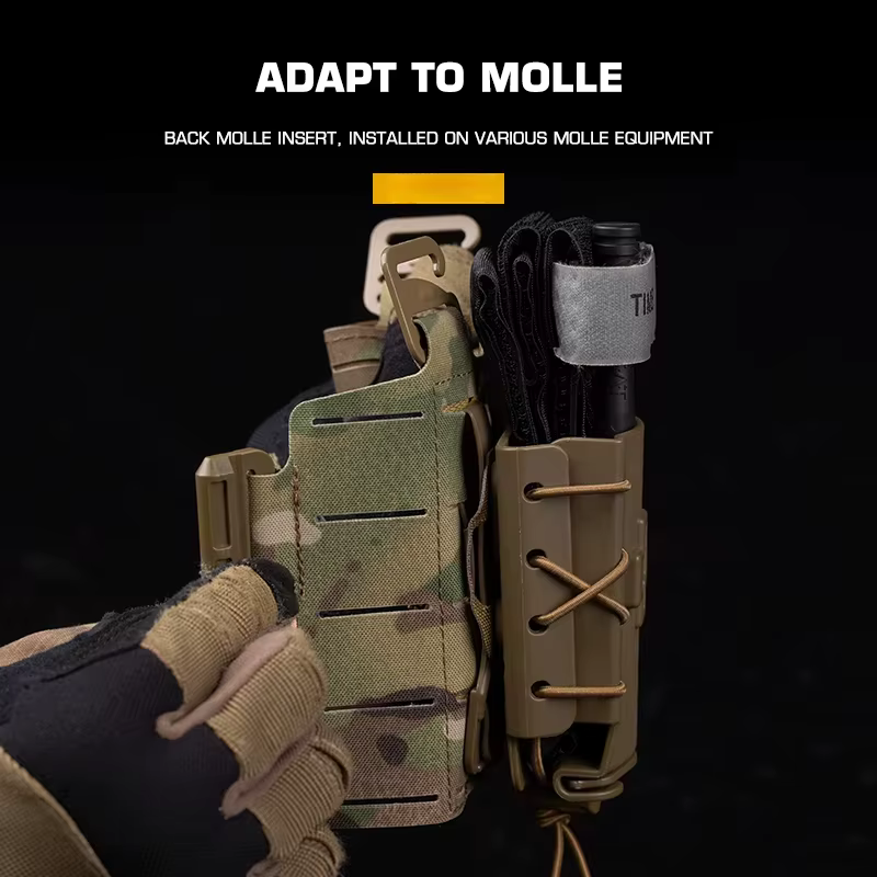 Bolsa torniquete táctica MOLLE liberación rápida - imagen 4