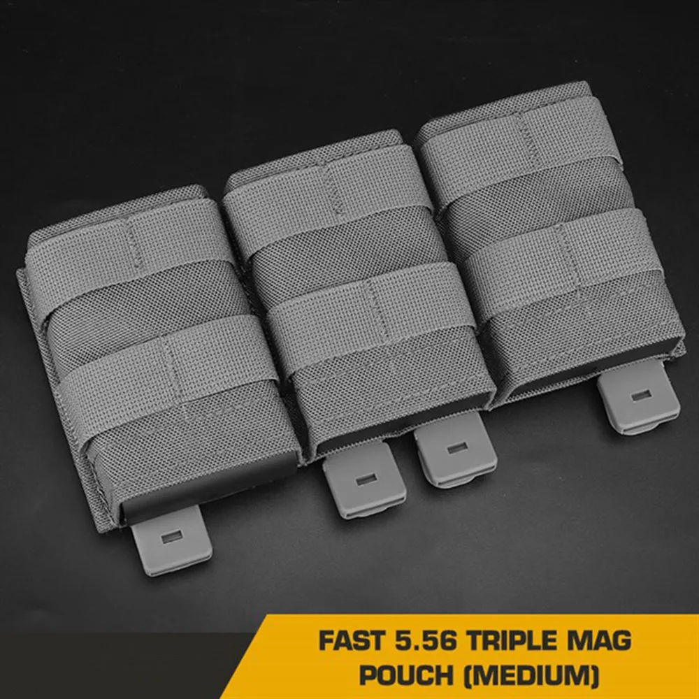 Funda táctica para cargadores MOLLE con clip Malice y correa KYWI - imagen 5