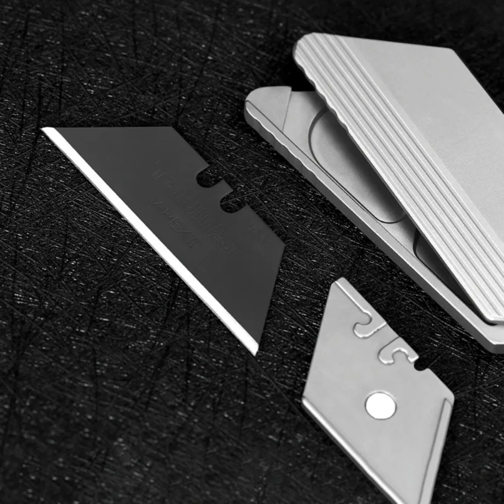 Cuchillo EDC multifunción de titanio mini para campismo y caza - imagen 2