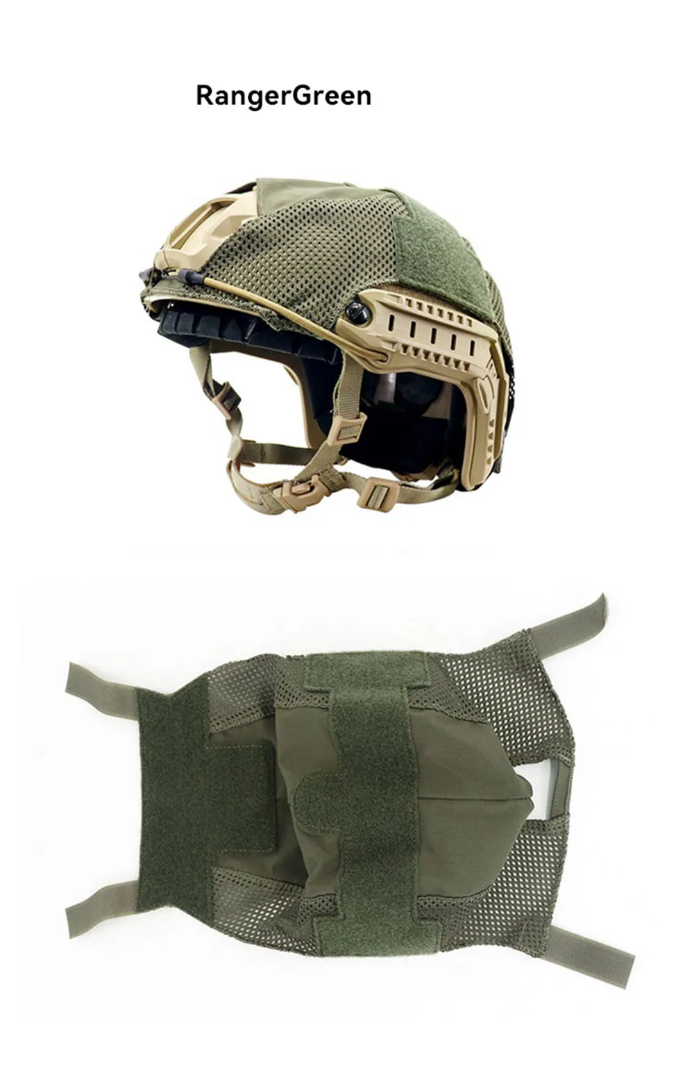 Funda protectora para casco de corte alto