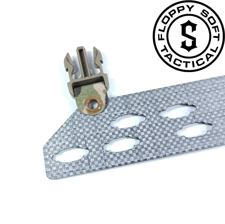 Placa portapecho táctica modular para chaleco Airsoft de combate - imagen 2