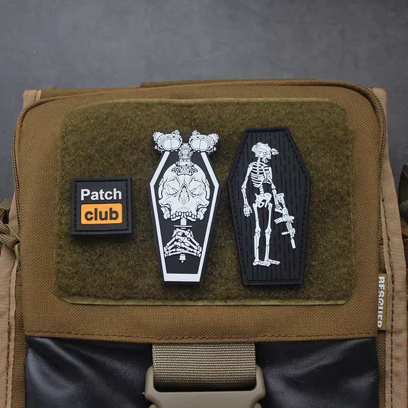Parche táctico PVC Frogman Sun Archer con demonios y depredadores - imagen 3