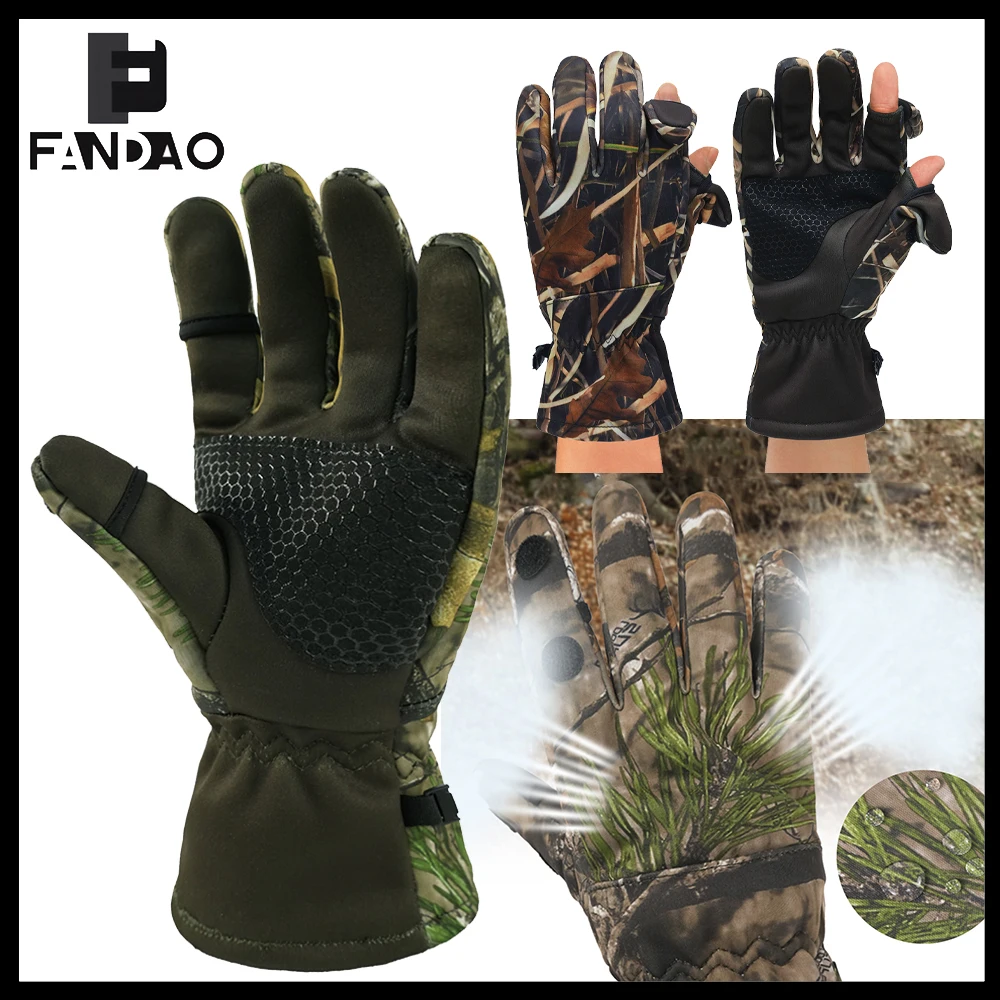Guantes tácticos para disparar y pescar