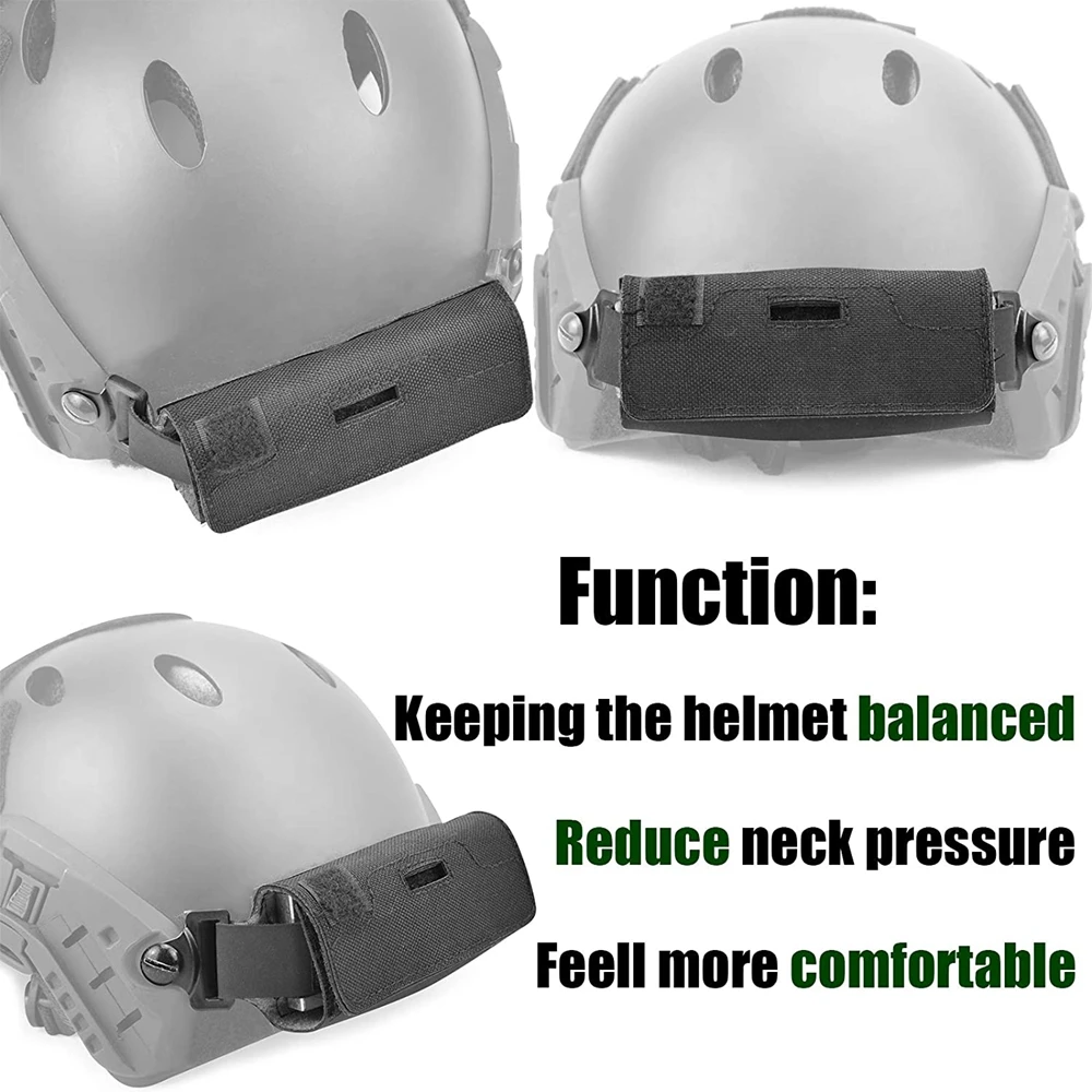 Bolsa contrapeso NVG para casco táctico - Accesorios Airsoft - imagen 2