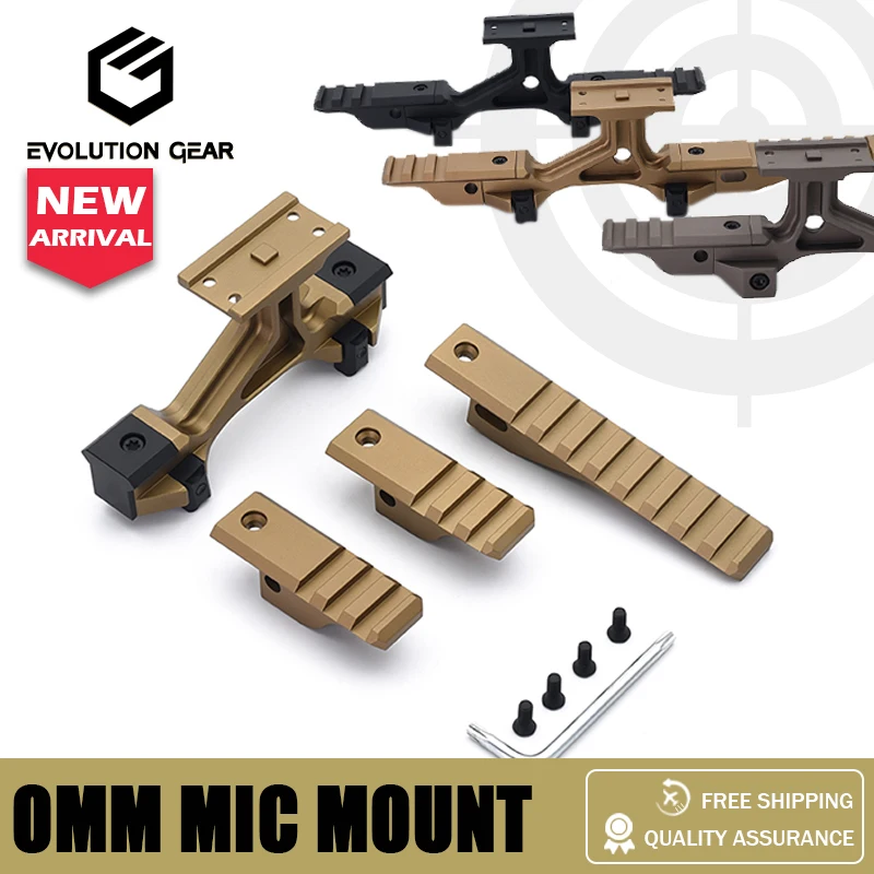 Evolution Gear Soporte Óptico Modular Elevado para Mira Punto Rojo
