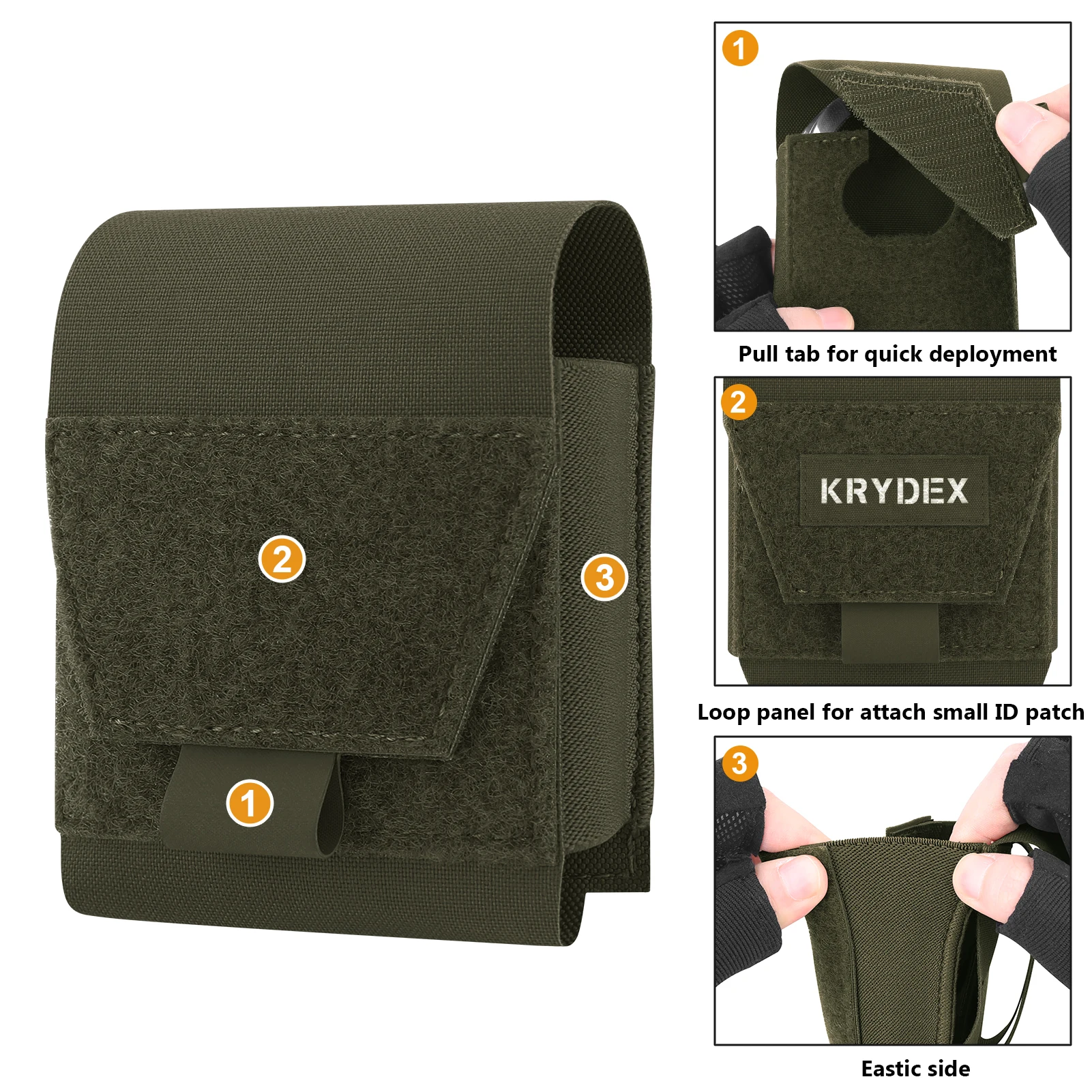 Funda táctica y compatibilidad MOLLE