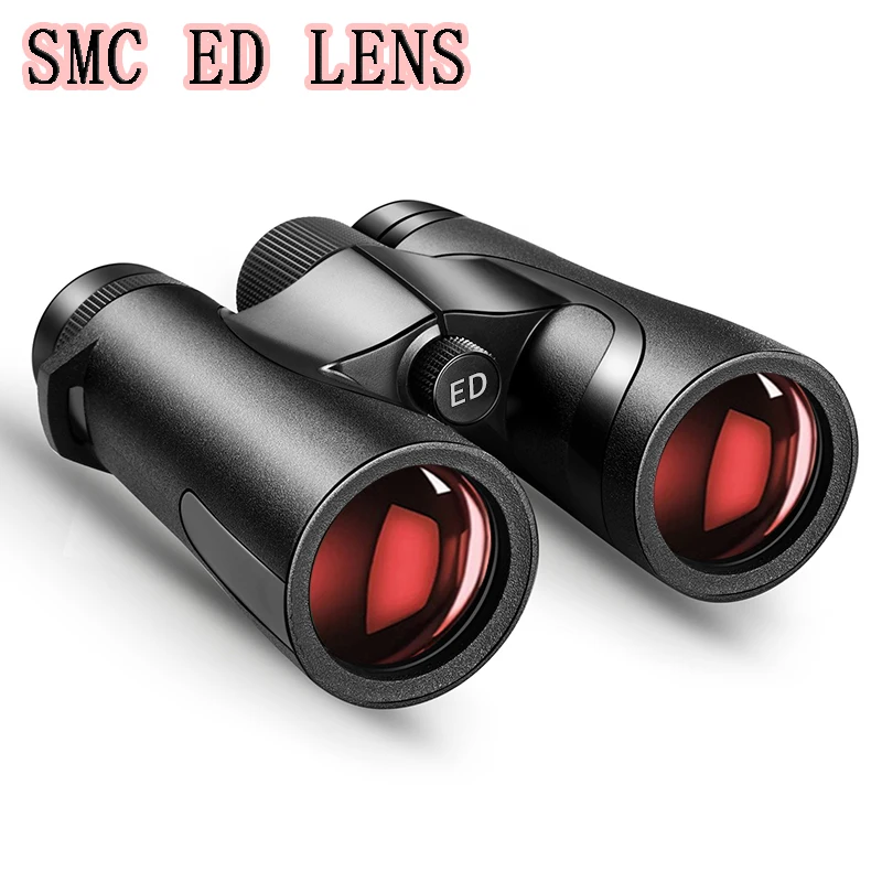 Binoculares Luxun ED 10x42 BaK-4 recubiertos para campamento