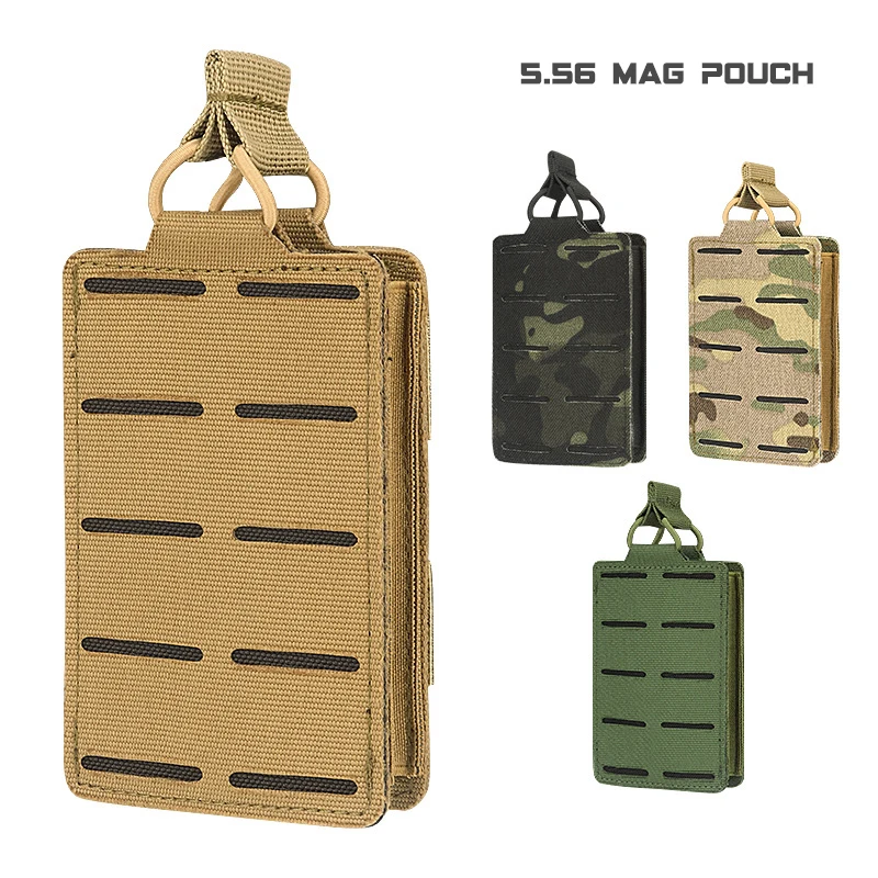 Funda portacargadores MOLLE táctica 9mm M4 5.56 - imagen 2