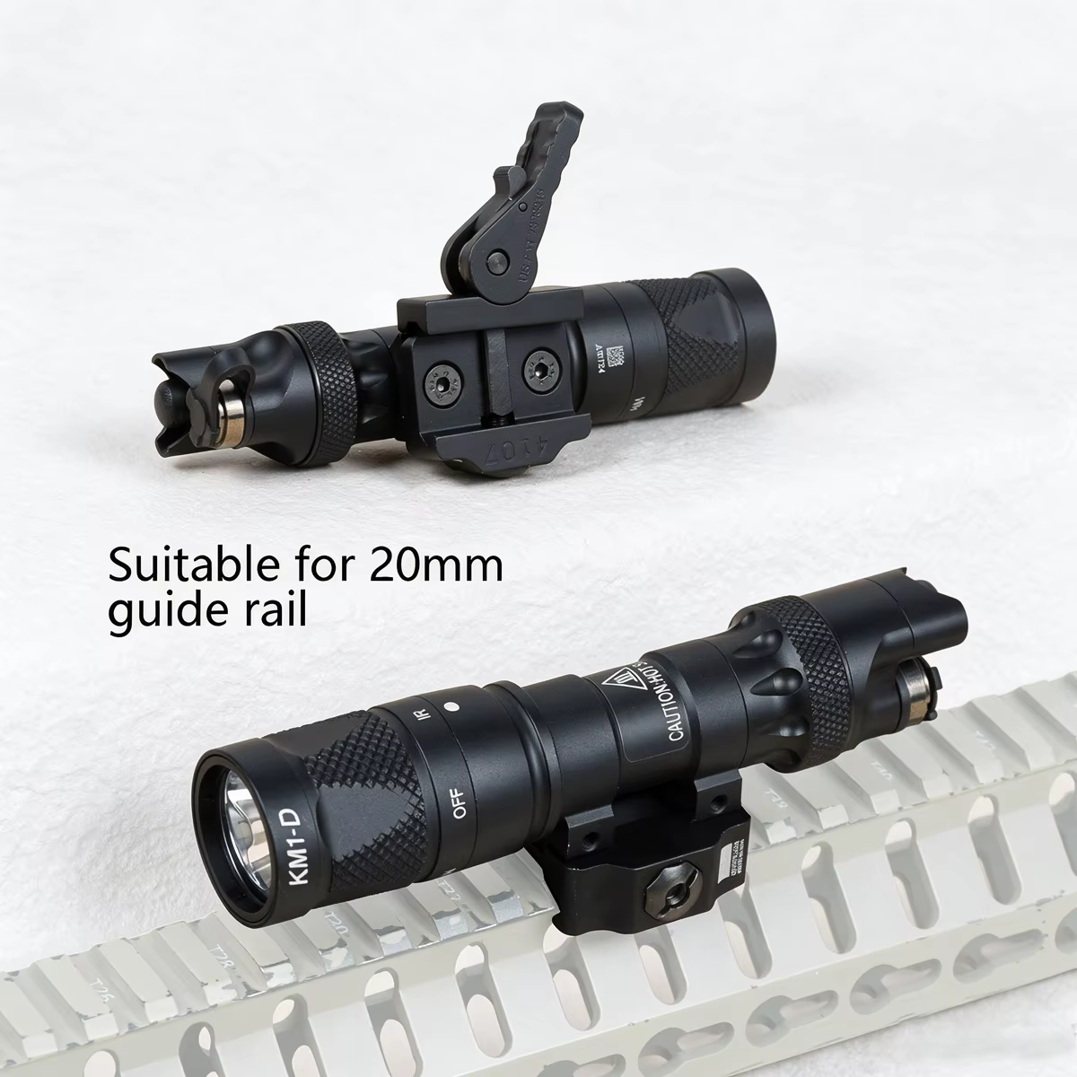 Surefire M640 DF linterna táctica con riel Picatinny 20 mm - imagen 2