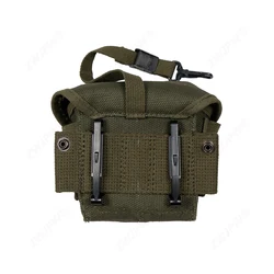 Bolso táctico riñonera M16A1 de lona retro vintage estilo US