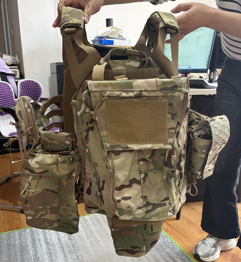 Accesorios MOLLE para chaleco táctico JPC, kit ligero aire libre - imagen 5