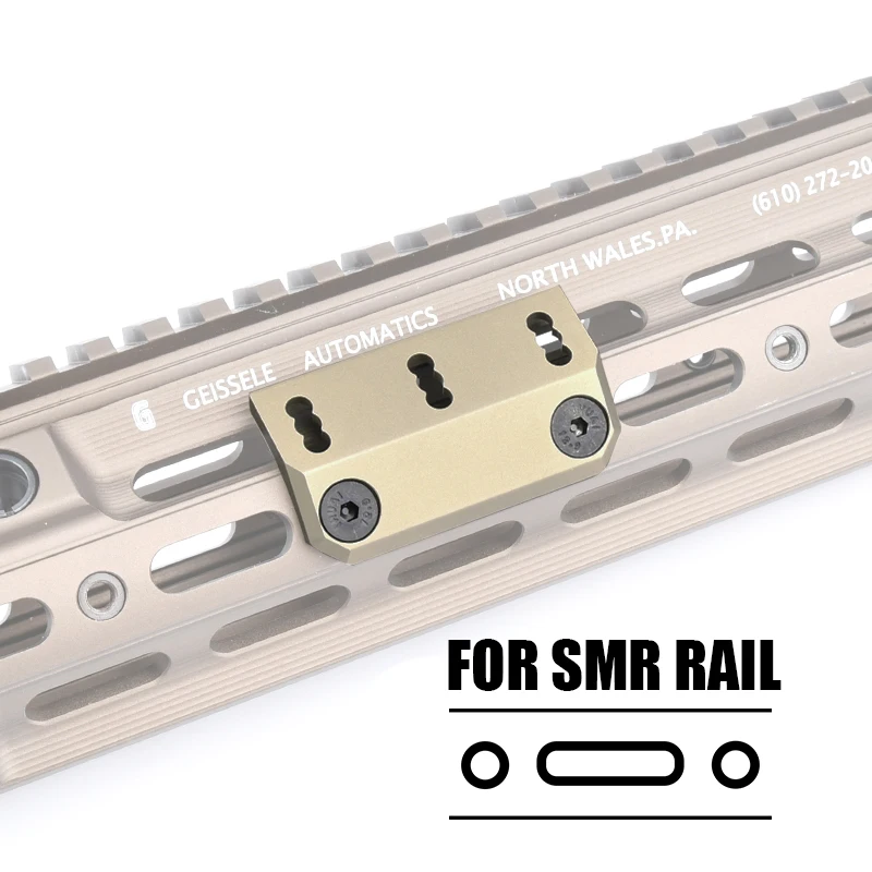 Soporte offset linterna Surefire M300 M600 – Táctico riel SMR - imagen 2