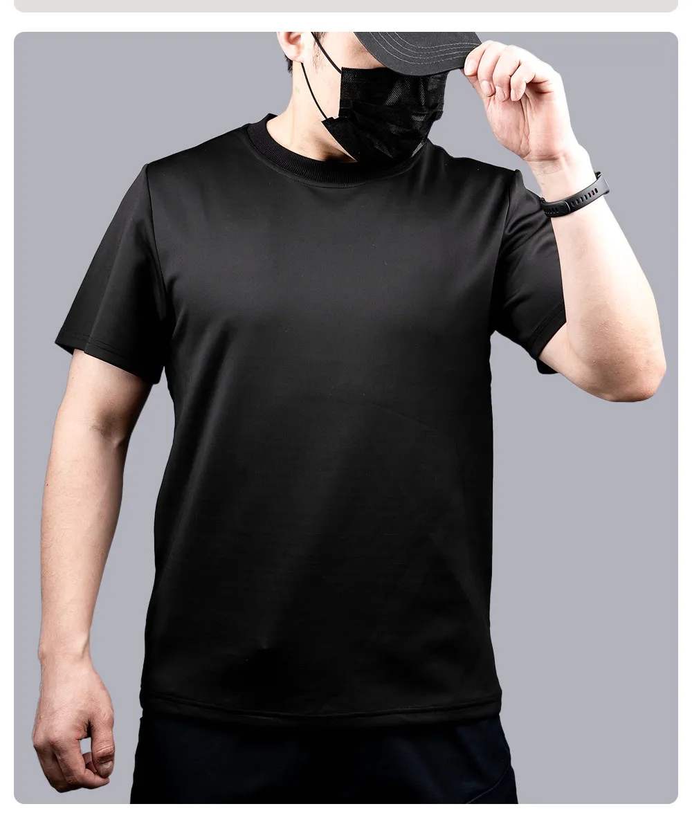 SGS Camiseta antipuñaladas delgada y resistente al aire libre