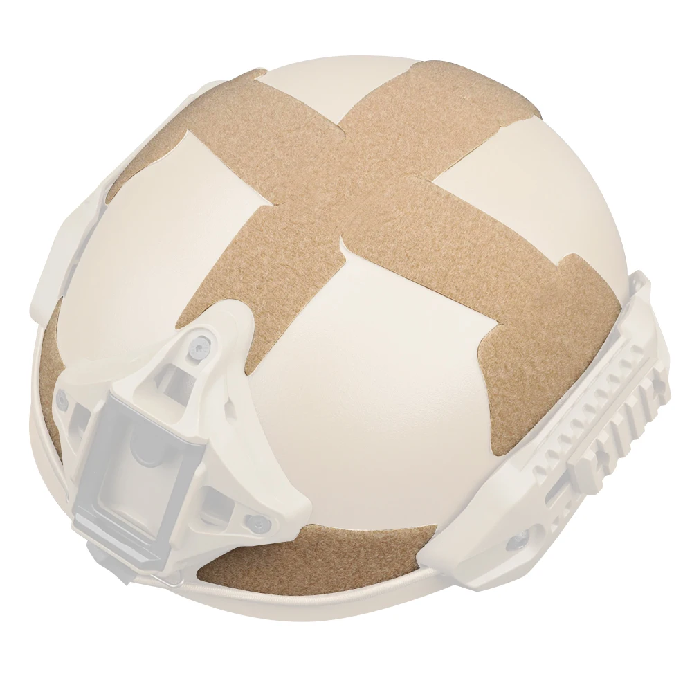 Sistema gancho bucle adhesivo para casco MK táctico - imagen 4