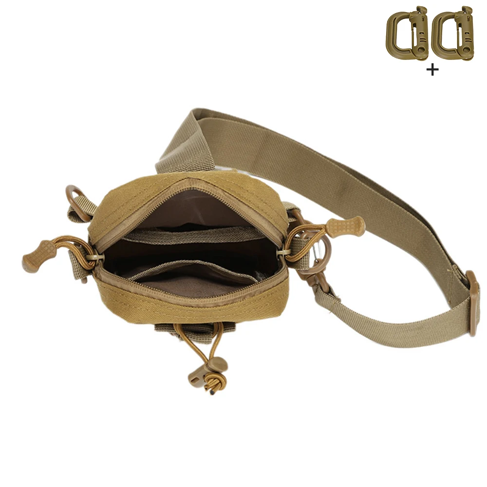 Bolso bandolera ligero para senderismo con correa expandible - imagen 4