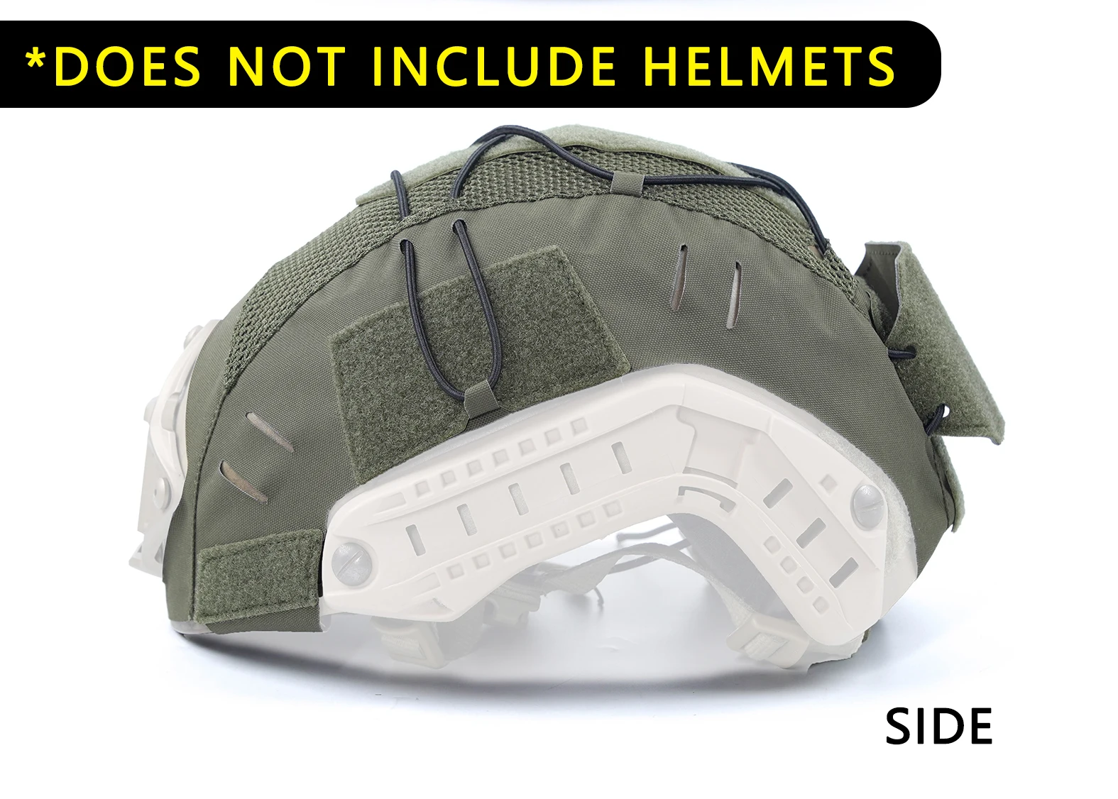DMGear Fast XP Protector de casco táctico carbono MOLLE airsoft