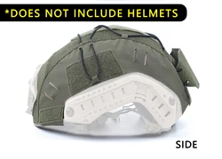 DMGear Fast XP Protector de casco táctico carbono MOLLE airsoft