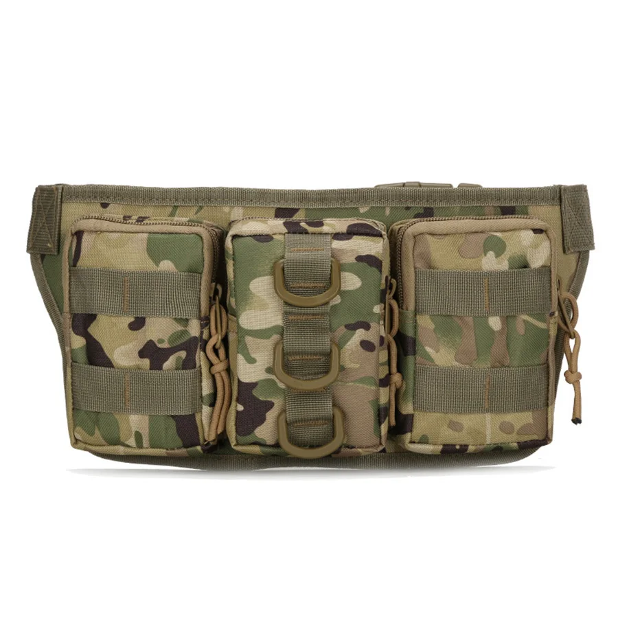 Riñonera táctica impermeable camuflaje para entrenamiento y ciclismo - imagen 2