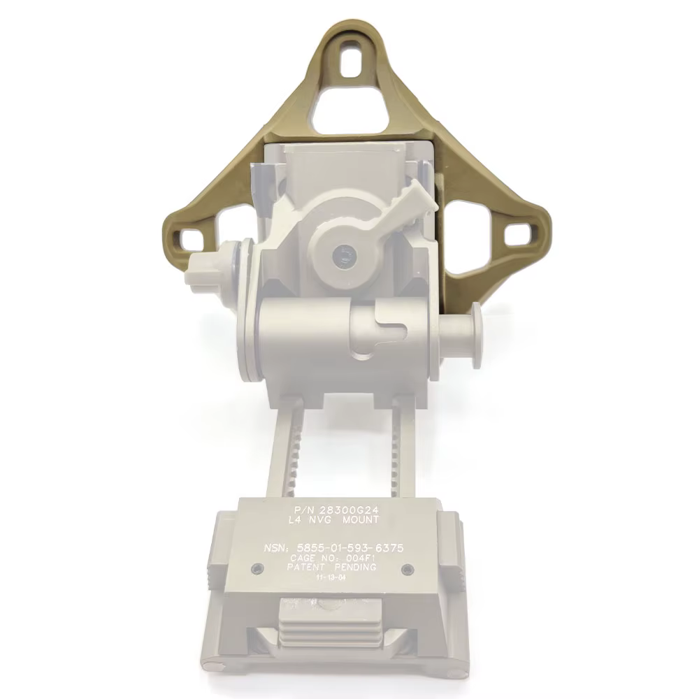 SOTAC Adaptador Anillo Montaje Casco NVG 3 orificios - imagen 3