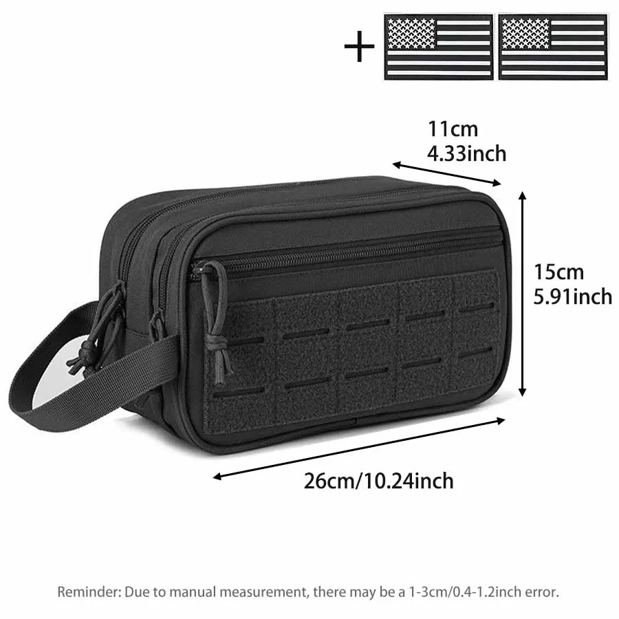 Neceser táctico MOLLE colgante para camping y actividades outdoor