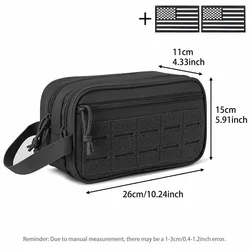 Neceser táctico MOLLE colgante para camping y actividades outdoor