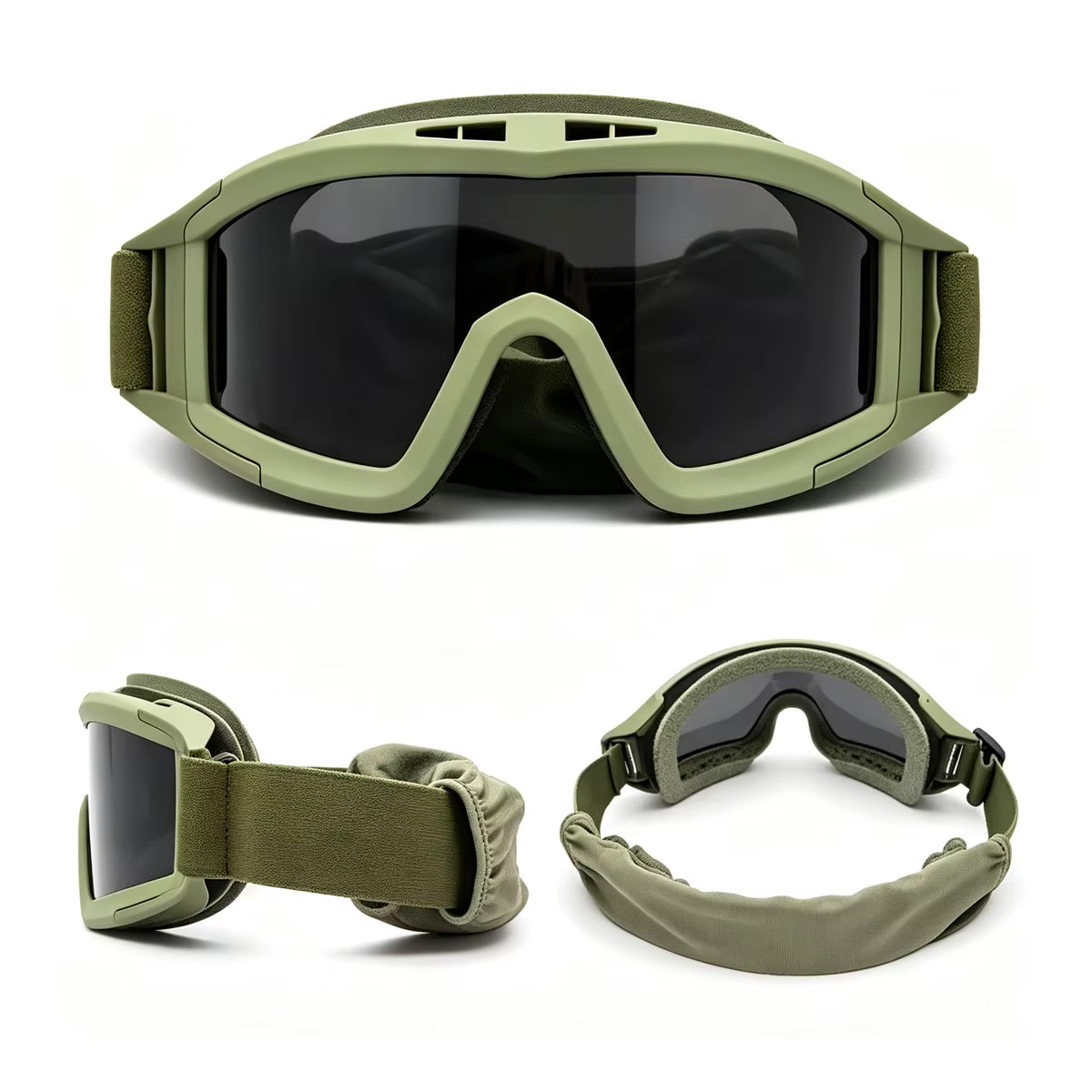 Gafas tácticas Airsoft antipolvo antiviento y protección ocular - imagen 2