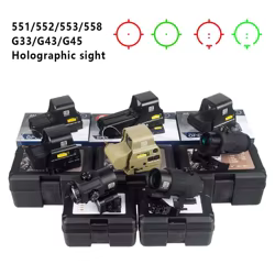 Mira holográfica EOTech para rifle con montura Unity y lupa