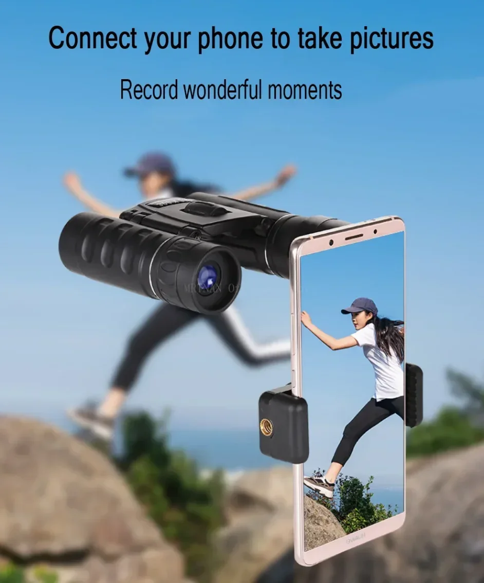 Tamaño compacto y portabilidad del monocular plegable