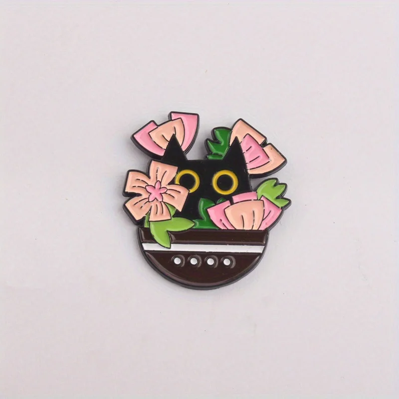 Parche emblema de abrigo gato negro estilo dibujos animados - imagen 5