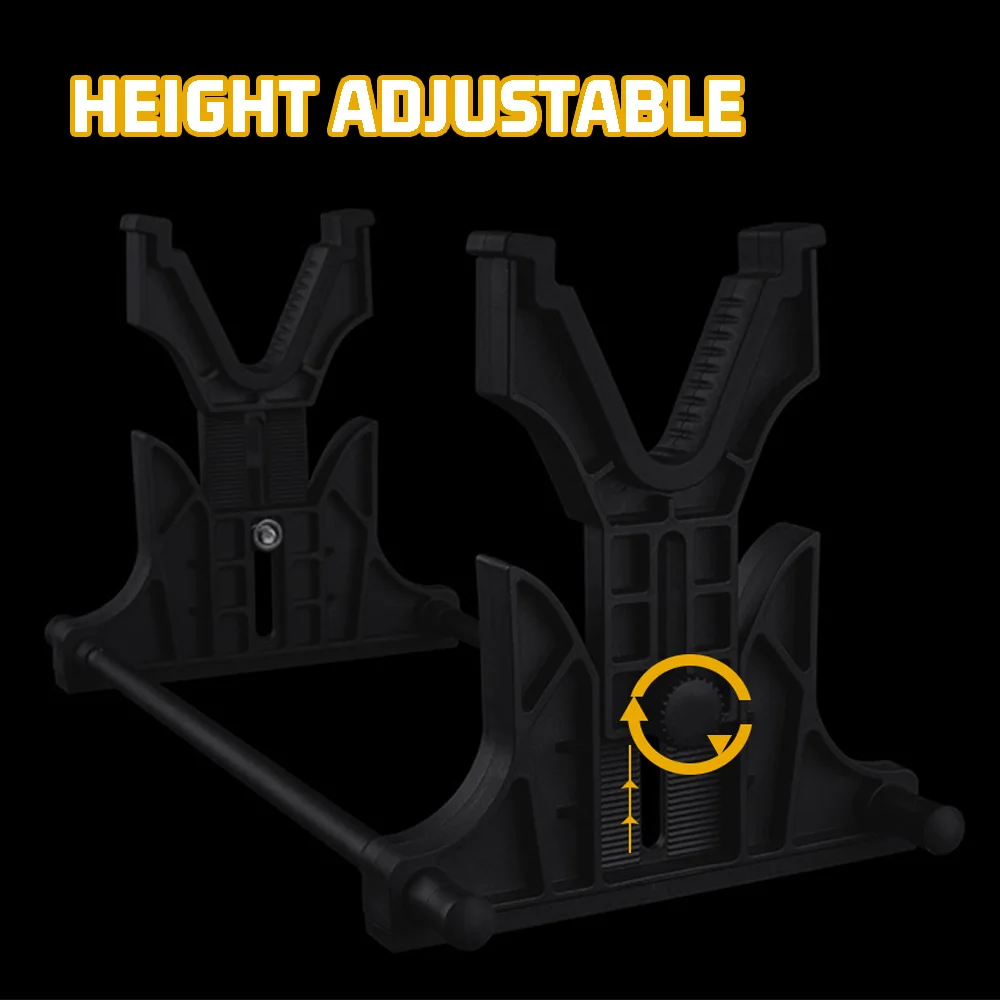 Soporte de tiro doble para airsoft con ajuste de altura - imagen 3