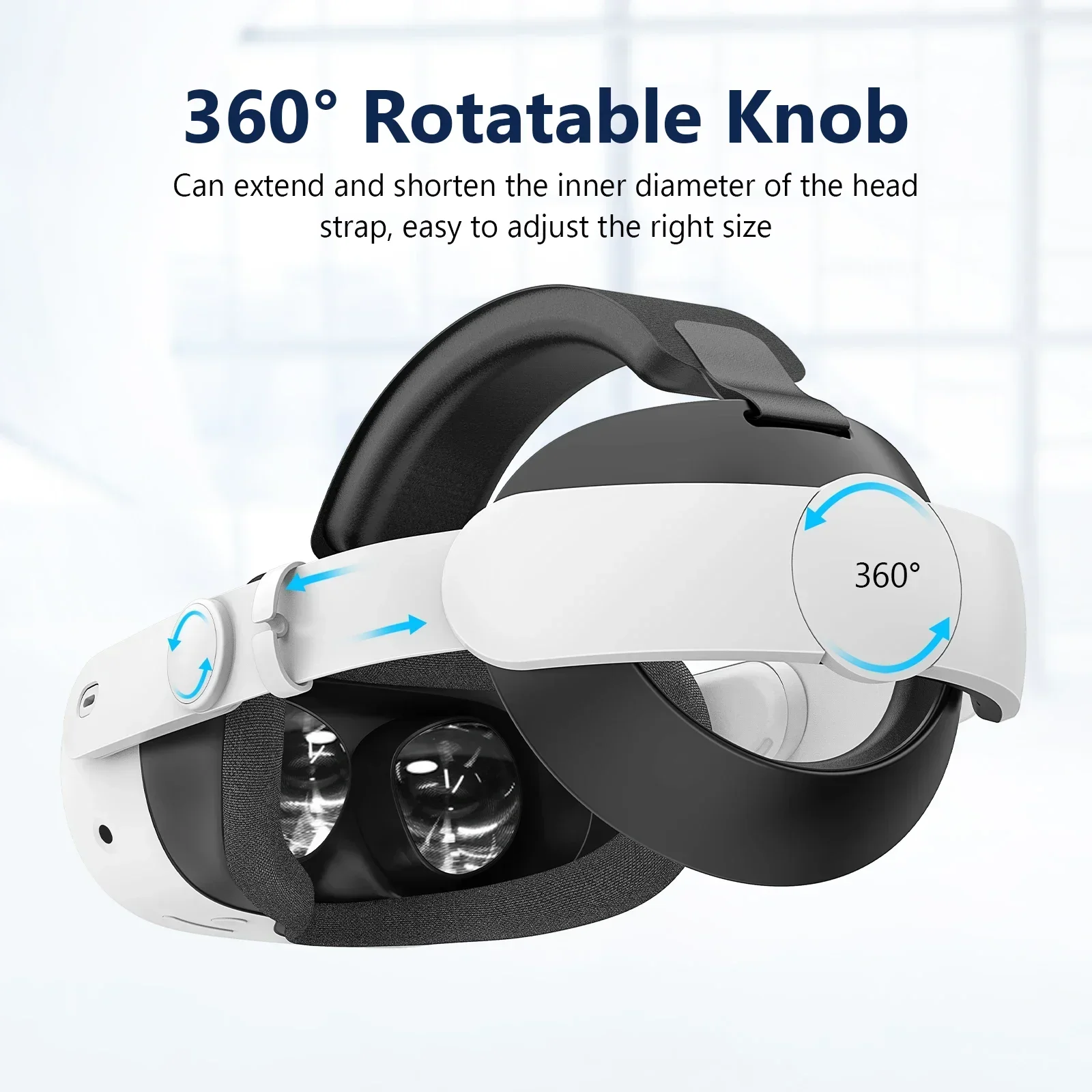 Correa ajustable Elite para Oculus Quest 3S compatible con Meta Quest 3