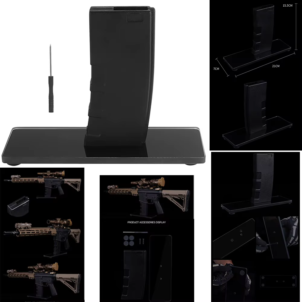 Soporte antideslizante AR para vitrina de fusil AEG expositor - imagen 5