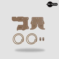 PEW Tactical Placa de montaje PTT WING KIT para radio