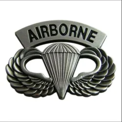 Pin militar aerotransportado EE. UU. alas de paracaidista