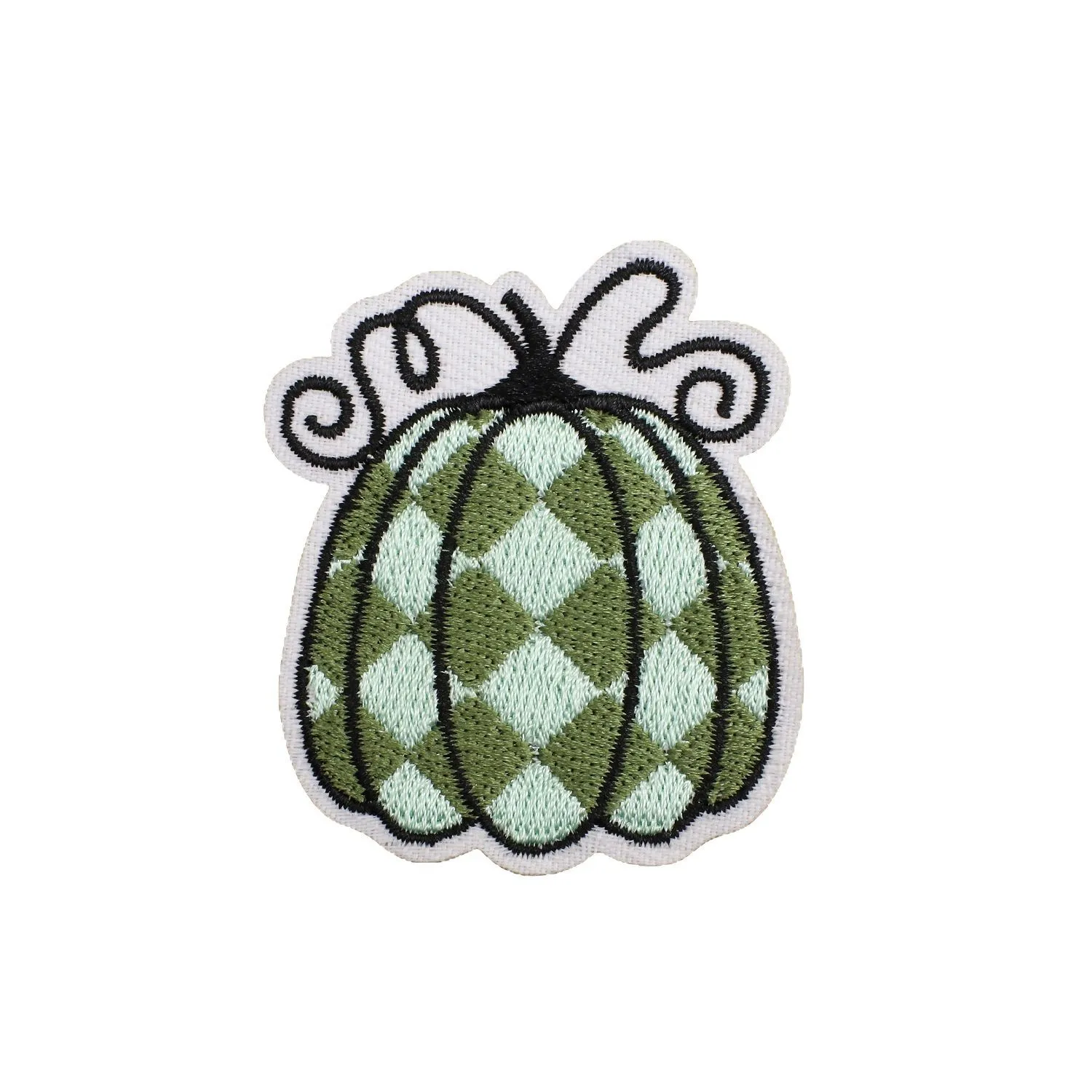 Parche bordado calabaza Halloween – insignia para chaquetas - imagen 3