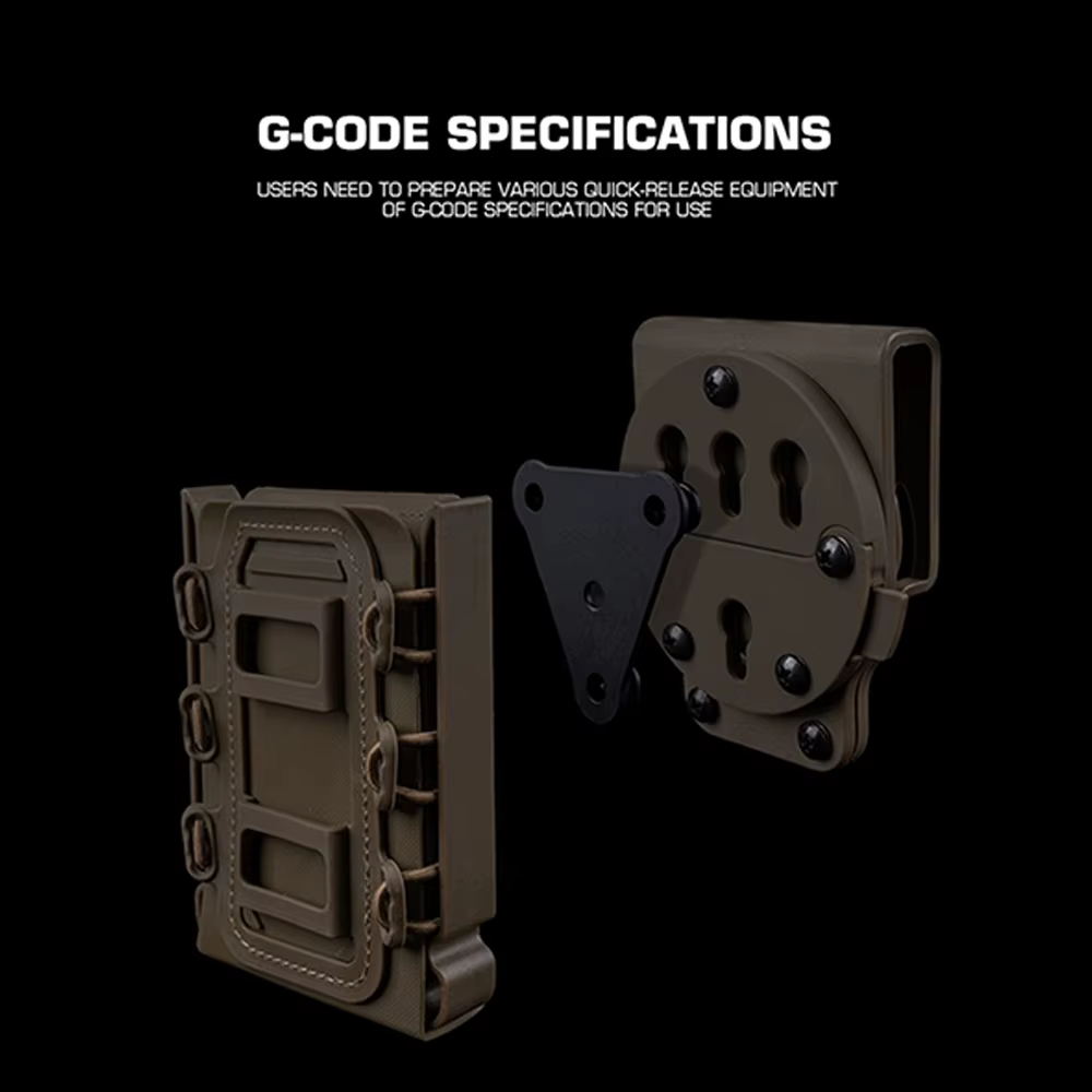 Cinturón táctico G-CODE base para funda y accesorios MOLLE
