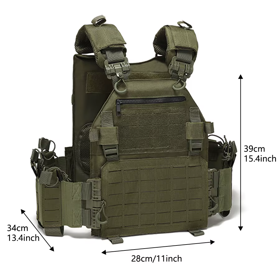 Chaleco táctico MOLLE impermeable para adiestramiento outdoor exterior - imagen 2