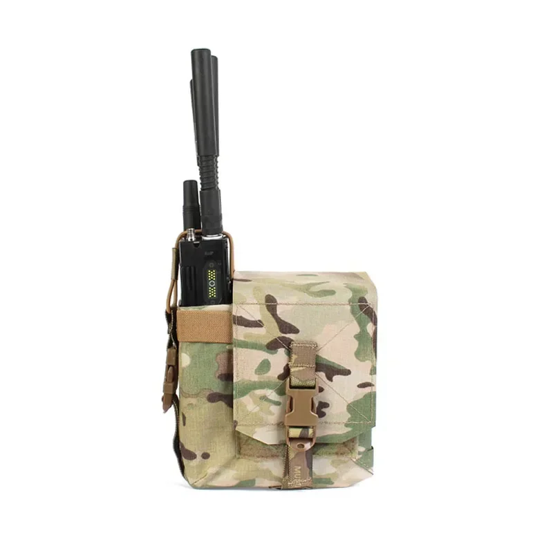 Bolsa MOLLE PH68 para radio y revistas – Táctica multiusos - imagen 3