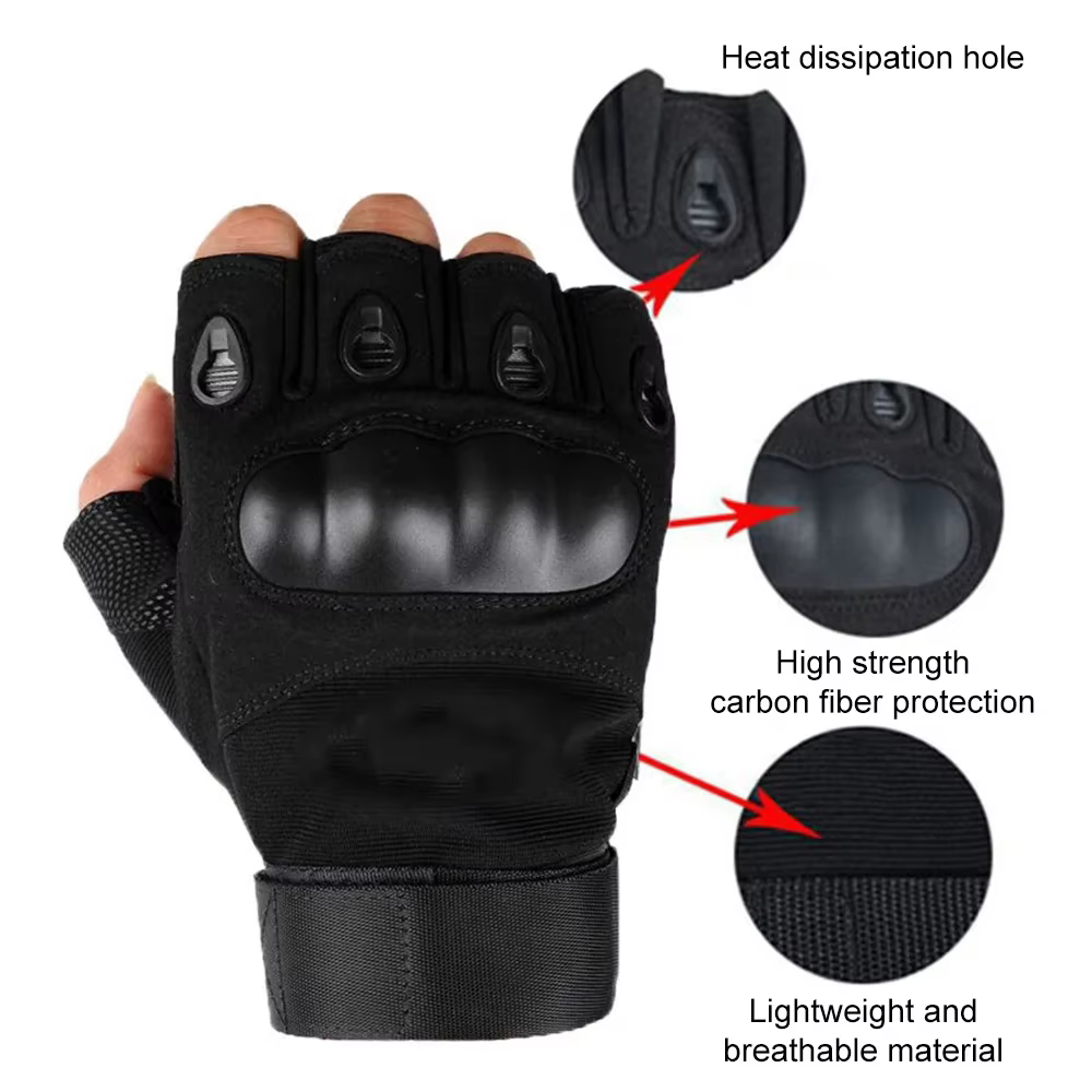 Guantes tácticos antideslizantes y duraderos – Dedos medios o completos - imagen 5