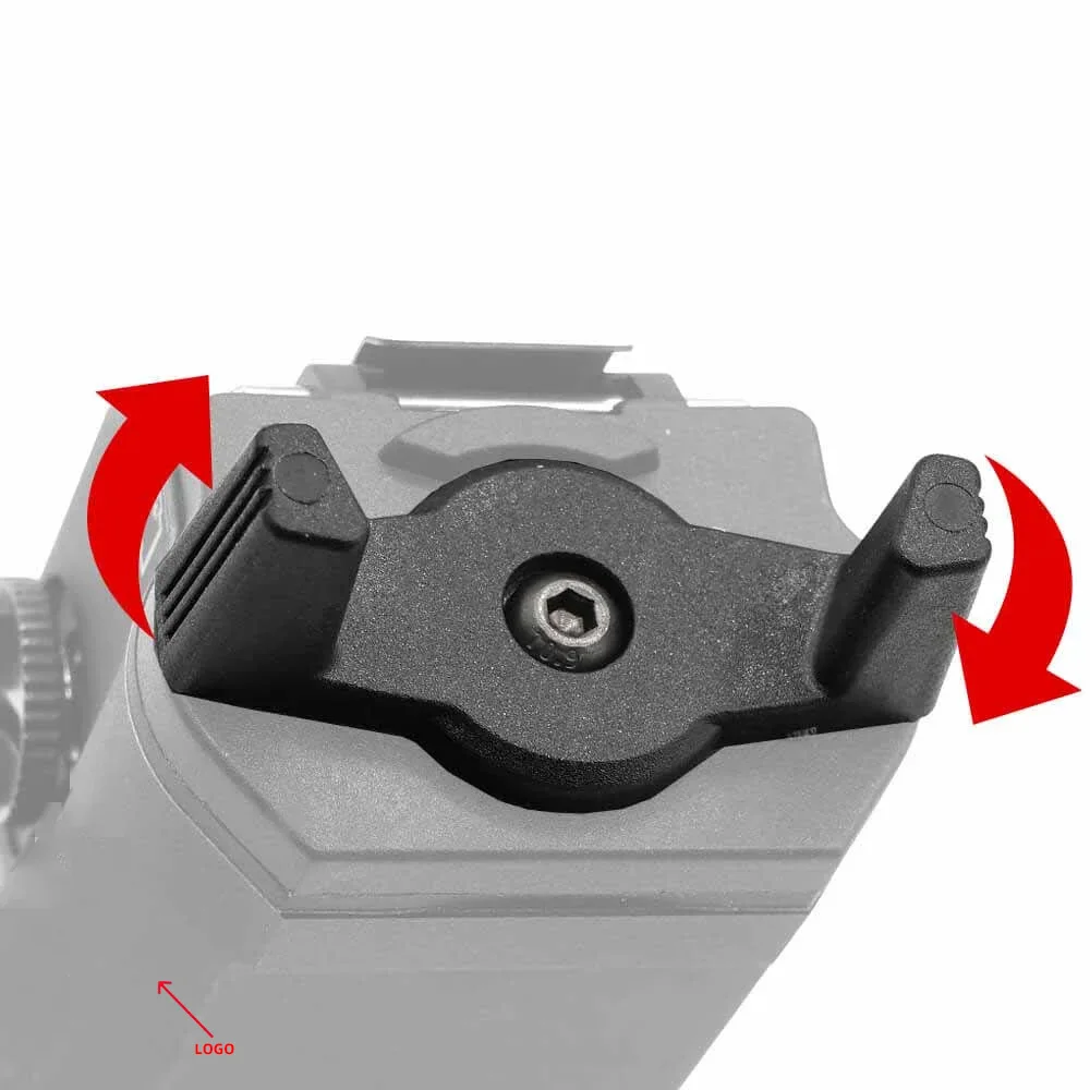 Interruptor trasero y controles de funcionamiento