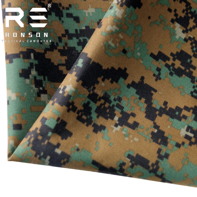 Tela táctica camuflaje MARPAT Oxford poliéster para chaleco - imagen 3