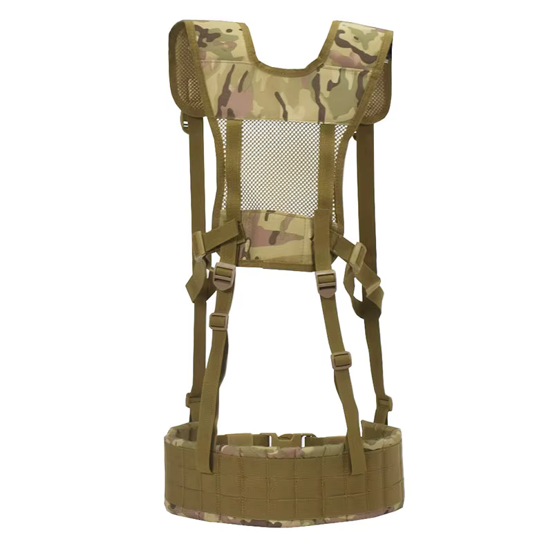 Chaleco táctico MOLLE acolchado de combate – Airsoft y paintball - imagen 3