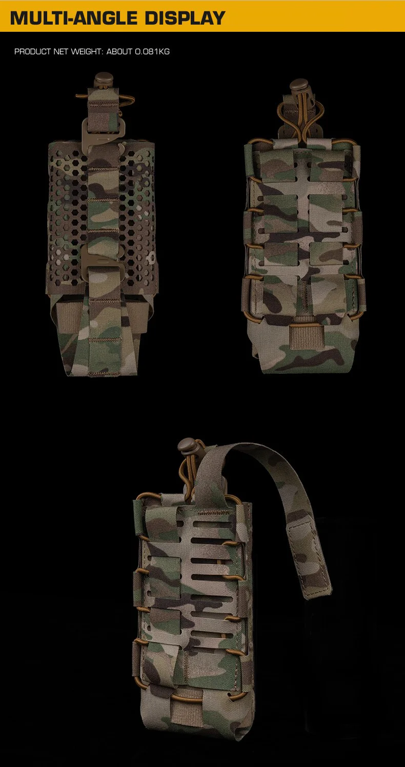 Bolsa porta radio en tela Cordura