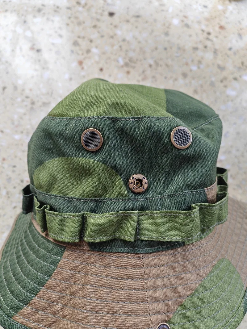Gorro boonie camuflaje Noruega, protección solar para talla grande - imagen 2