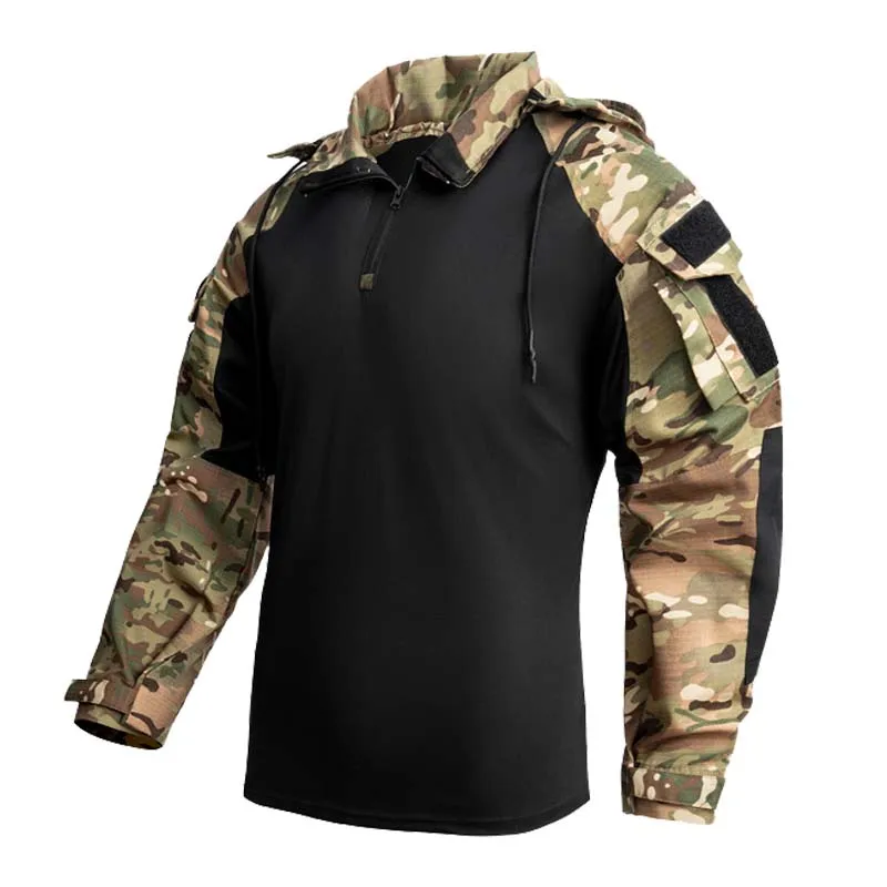 Camisa táctica manga larga hombre camuflaje secado rápido transpirable - imagen 4