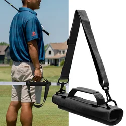 Bolsa de golf portátil ligera con correa de hombro, práctica