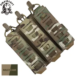 SINAIRSOFT Portacargadores táctico MP5 MP7 con correas elásticas