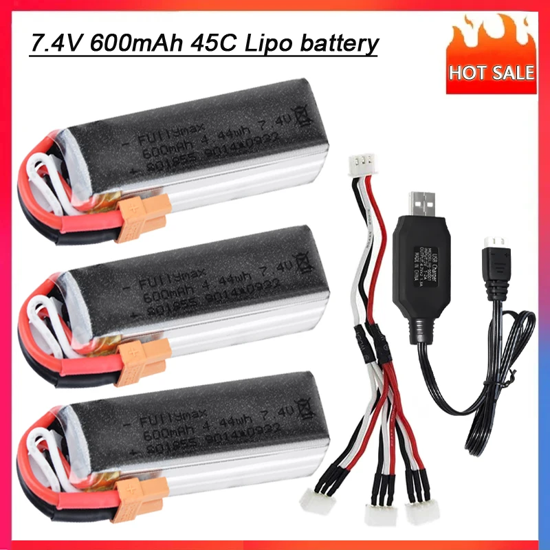 Batería LiPo 2S con conector XT30