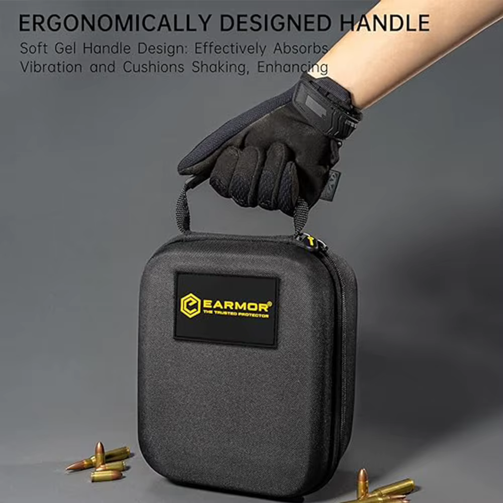 EARMOR estuche táctico para protección auditiva, gafas y accesorios - imagen 4